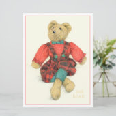 M. OURS 6.5x8.75 Carte Plate (Debout devant)