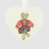 M. OURS Acrylique Ornement cardiaque (dos)