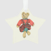 M. OURS Acrylique Star Ornement (devant)
