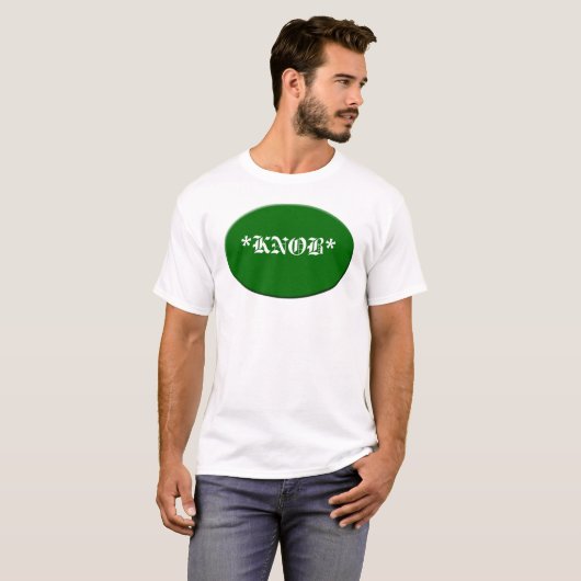 m_oval, *KNOB* T-shirt (Voorkant volledig)