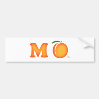M-peach Bumpersticker