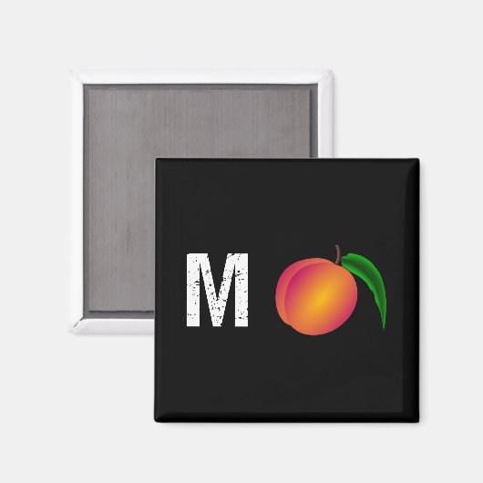 M-Peach Impeach Anti-Trump Magneet (Voorkant / Achterkant)