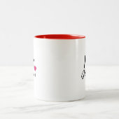 M. personnalisé tasse - moitié d'ensemble (Centre)
