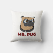 M. Pug et M. L'autre coussin de carlin (Verso)