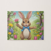 M. Rabbit Easter Jigsaw Puzzle (Horizontal)