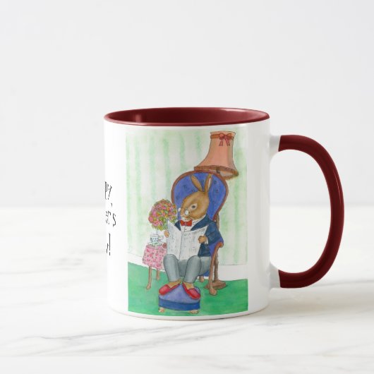M. Rabbit Fête des pères Mug (Droite)