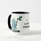 M. Robot Personalized Mug (Devant gauche)