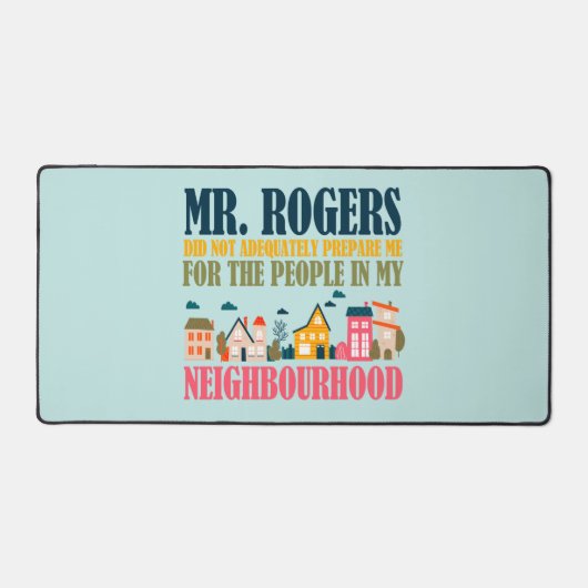 M. Rogers ne m'a pas préparé dans mon quartier (Recto)