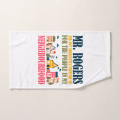 M. Rogers ne m'a pas préparé dans mon quartier (Serviette à main)