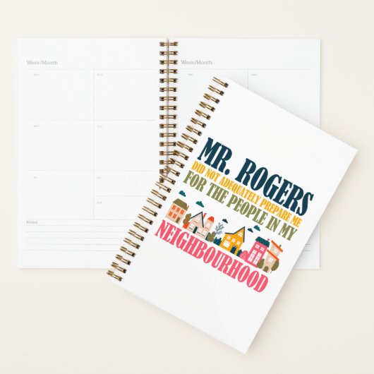 M. Rogers ne m'a pas préparé dans mon quartier (Devant avec enveloppe)