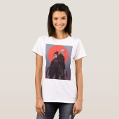 M&S Simon en Michiko T-shirt - Kunst door Mona Fin (Voorkant volledig)