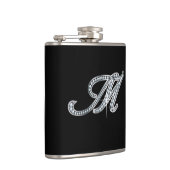 M Script "Diamond Bling"-fles Heupfles (Rechts)