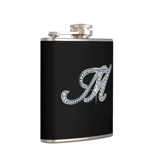 M Script "Diamond Bling"-fles Heupfles (Rechts)