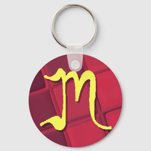 M sleutelhanger (Voorkant)
