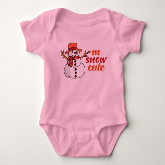 M Snow T-shirt (Voorkant)