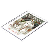 M. Snowman et M. Crow Carnet (Côté gauche)