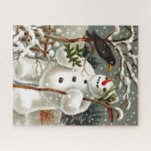 M. Snowman et M. Crow Puzzle (Horizontal)