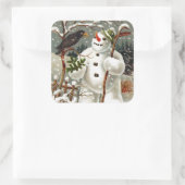 M. Snowman et M. Crow Stickers (Sac)