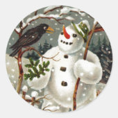 M. Snowman et M. Crow Stickers (Devant)