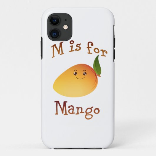 M staat voor Mango Case-Mate iPhone Case (Achterkant)