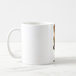 M staat voor Mona Monkey Koffiemok