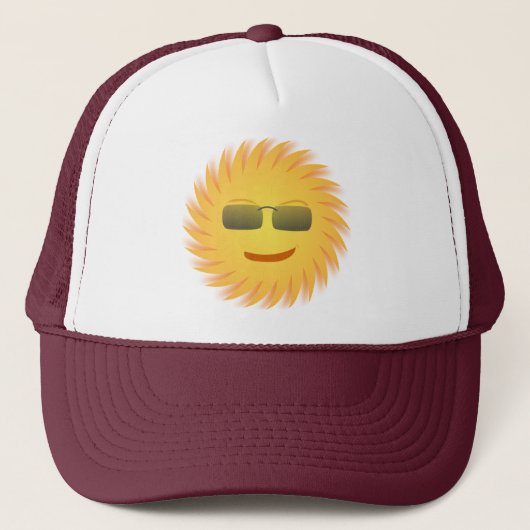 M. Sun Casquette de dessin animé (Devant)