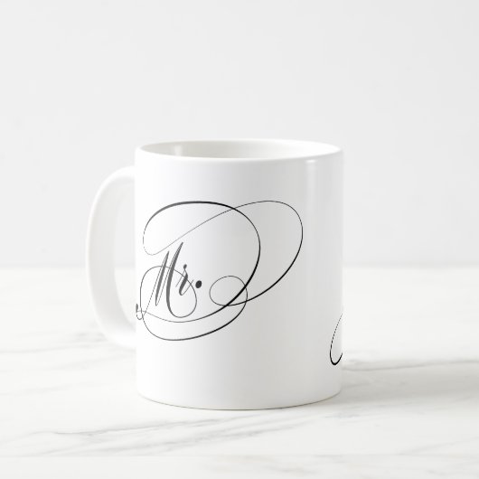 M. tasse de café (Devant gauche)