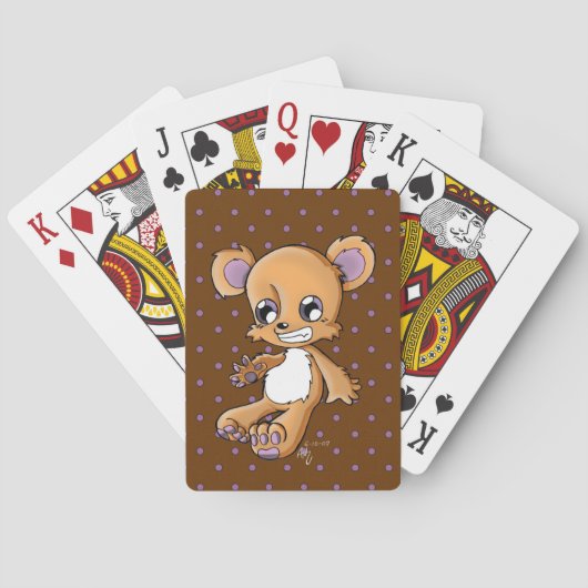 M. Teddy Pokerkaarten (Achterkant)