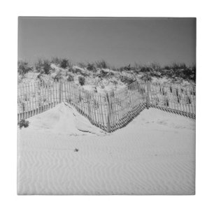 M tegel voor zwarte en witte duinen tegeltje