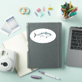 M Vinyl False Sticker ovale Albacore (Couverture iPad)