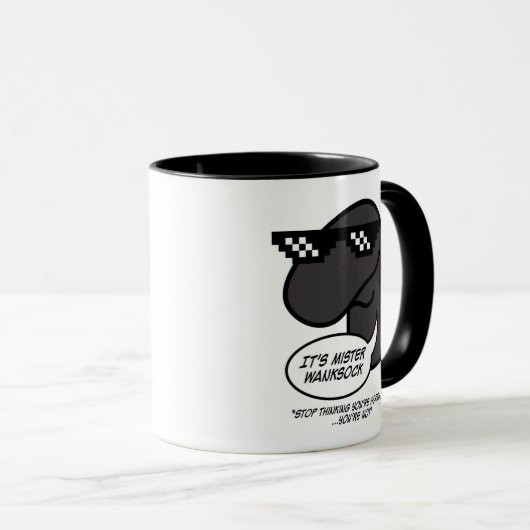 M. Wanksock Ultra Mug (Devant droit)