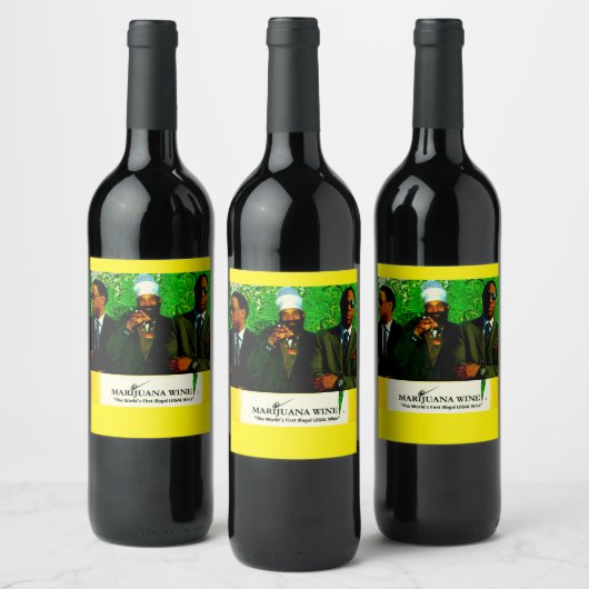 M WINE JMT Custom Wine Bottle Étiquette (3,5 po x  (Bouteilles)