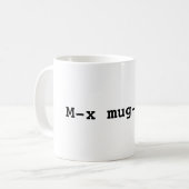 M-x mok-modus emacs-mok koffiemok (Voorkant links)