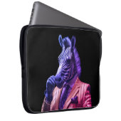 M. Zebra sur un sac d'électronique pour ordinateur (Devant droit)