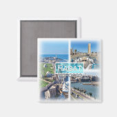 MA0033 Afrika, Marokko, Rabat, koelkast Magneet (Voorkant / Achterkant)