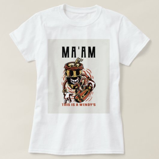 ma_am dit is een wendy_s t-shirt (Design voorkant)