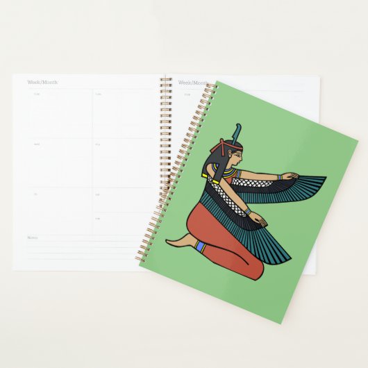 Ma’at (déesse égyptienne) (Devant avec enveloppe)