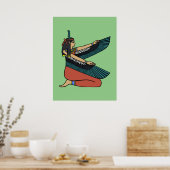 Ma’at (Egyptische godin) Poster (Keuken)
