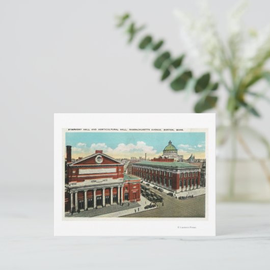 MA Avenue Uitzicht Symphony, tuinbouw Briefkaart (Staand voorkant)