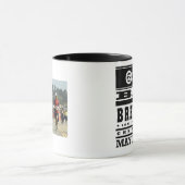 Ma baie dans la tasse de photo de briseurs (Centre)