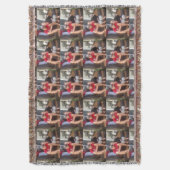 Ma belle couverture de jet de fille et de (devant Vertical)