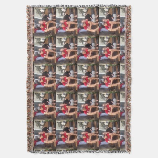 Ma belle couverture de jet de fille et de (devant Vertical)