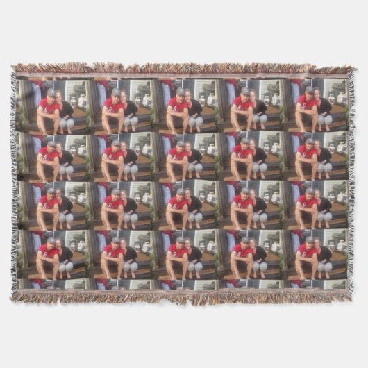 Ma belle couverture de jet de fille et de (Devant)