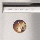 Ma bite dure Je bois du Présent ! magnet frigo (In Situ (Lave-vaisselle))