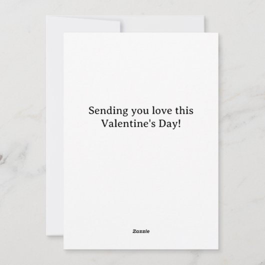 Ma carte Boo Valentine's Day Card (Dos)