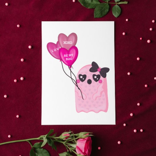 Ma carte Boo Valentine's Day Card