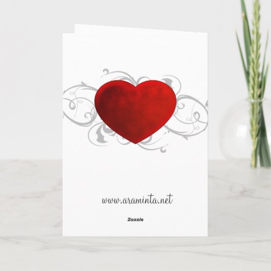 Ma carte d'amour (Dos)