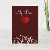 Ma carte d'amour (Devant)