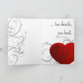 Ma carte d'amour (Intérieur)