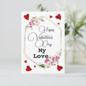 Ma carte d'amour (Debout devant)